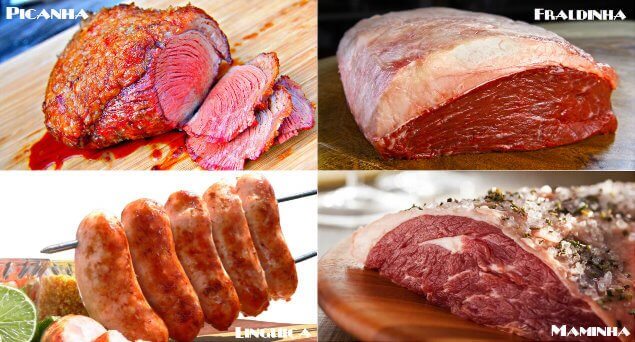 Tipos de carnes para churrasco